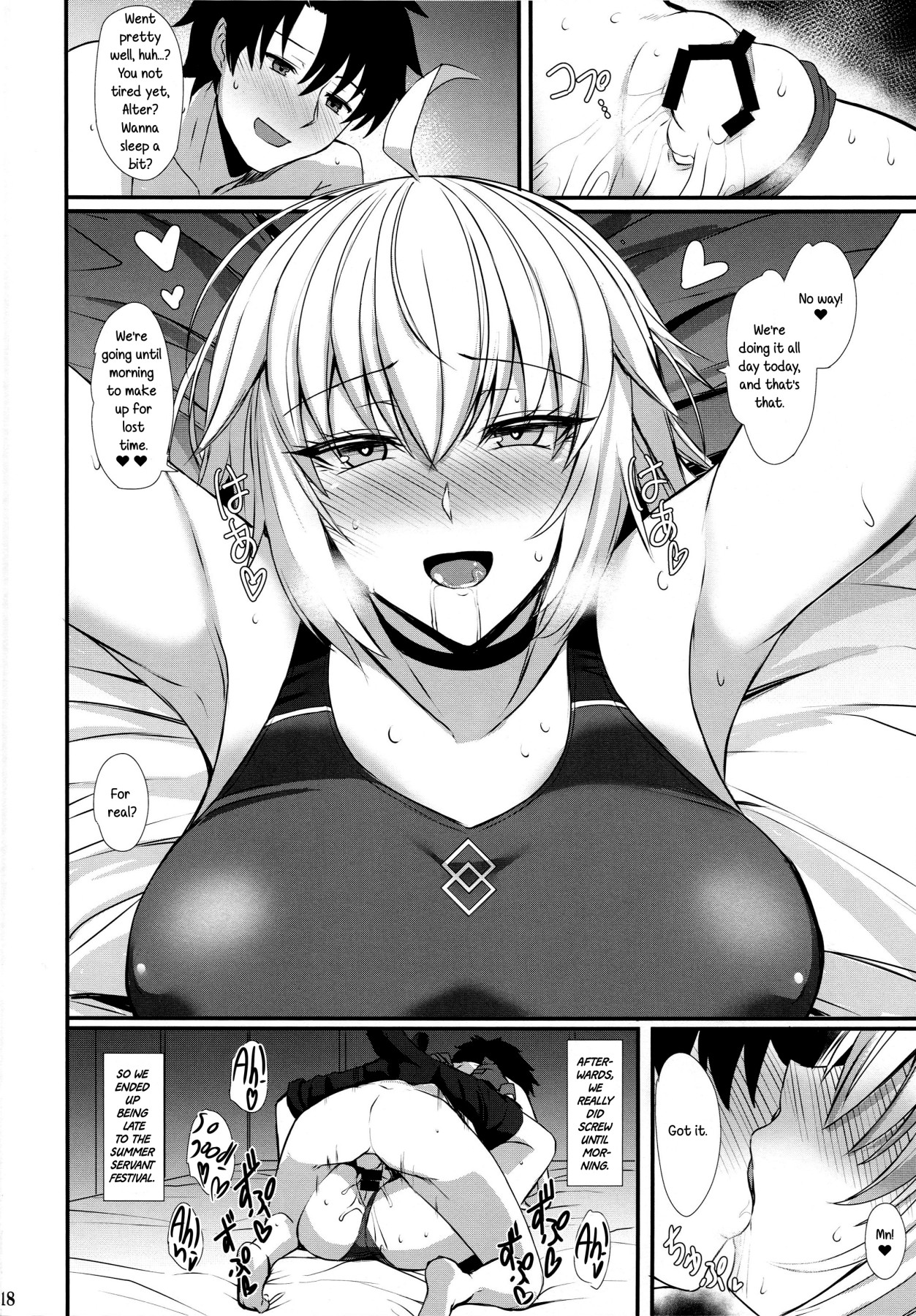 Hentai Manga Comic-Swimsuit Sex With The Dragon Witch-Read-19